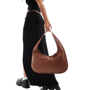 Elegant Brown Shoulder Bag